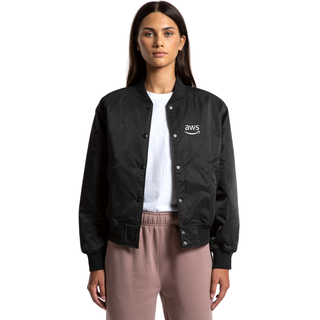 AWS Womens College Bomber Jacket
