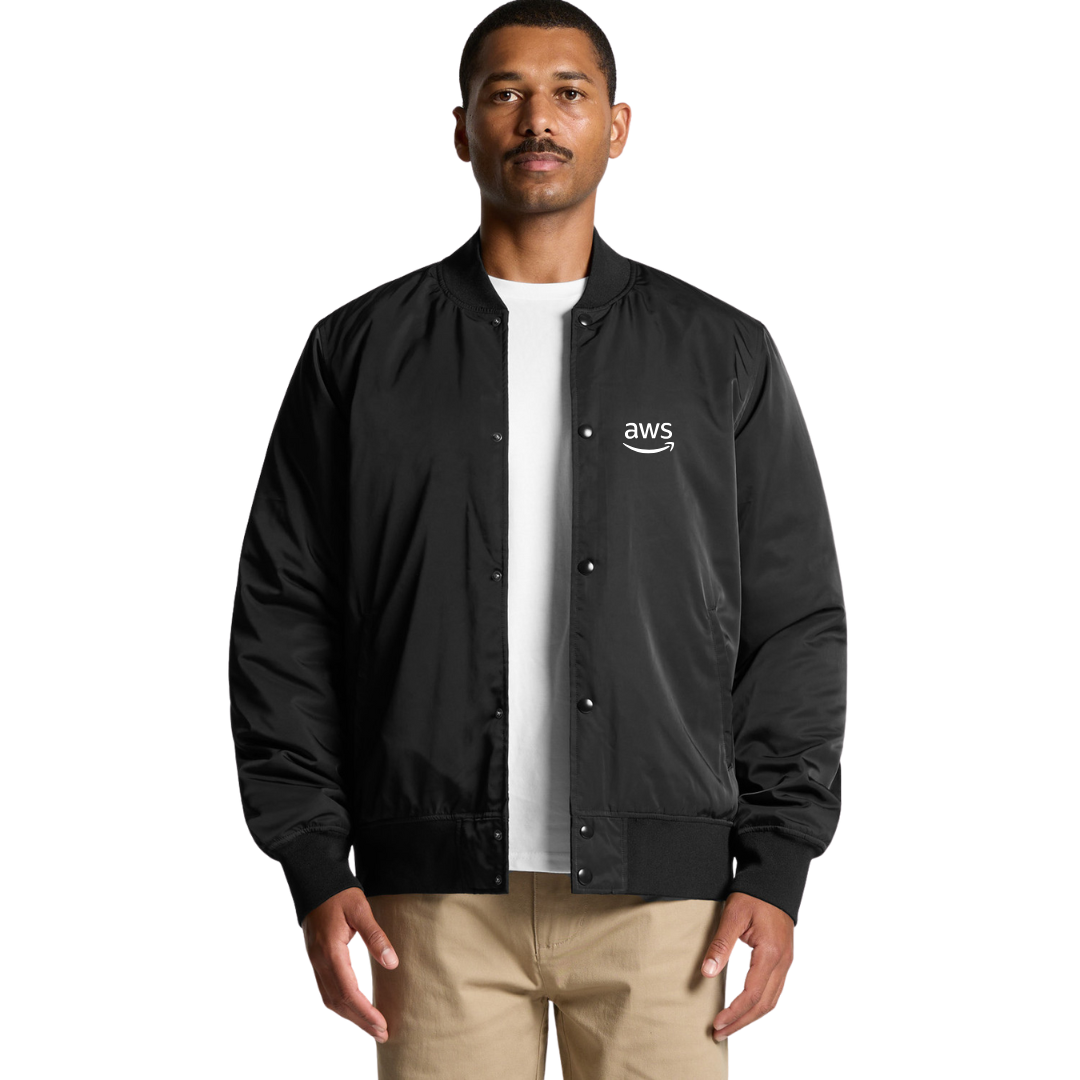 AWS Mens College Bomber Jacket