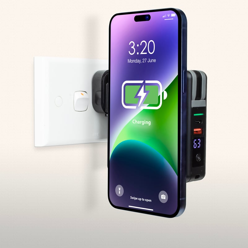 AWS Global Magnetic Travel Charger 10,000 mAh