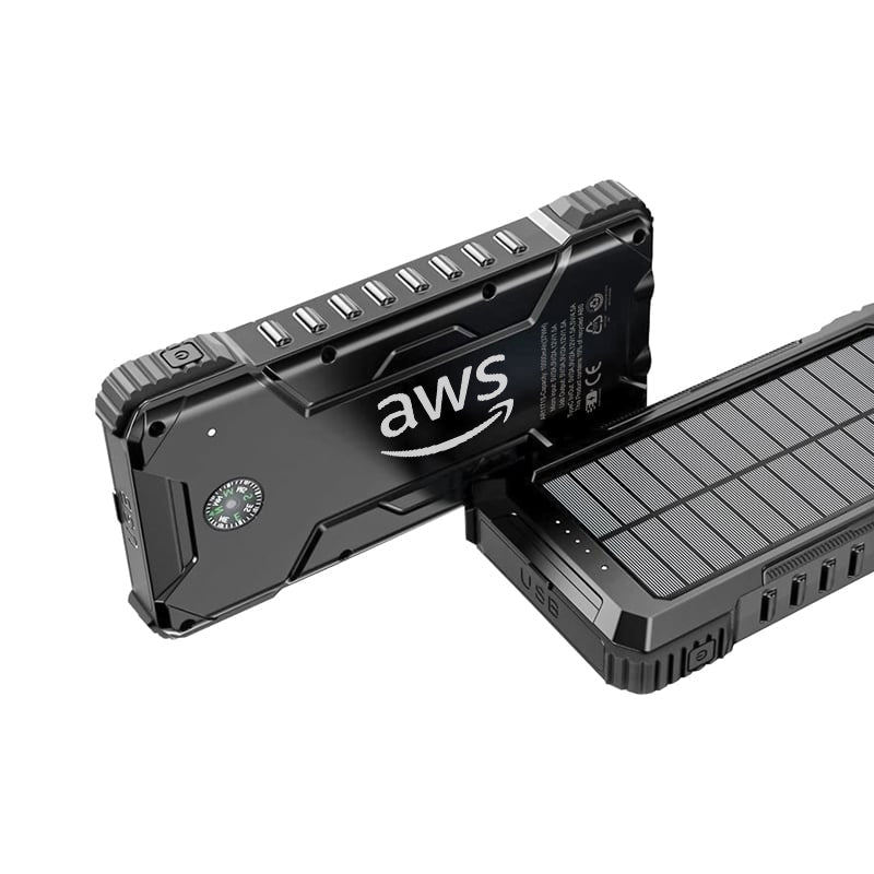 AWS Outback Pro Solar Power Bank - 10,000 mAh