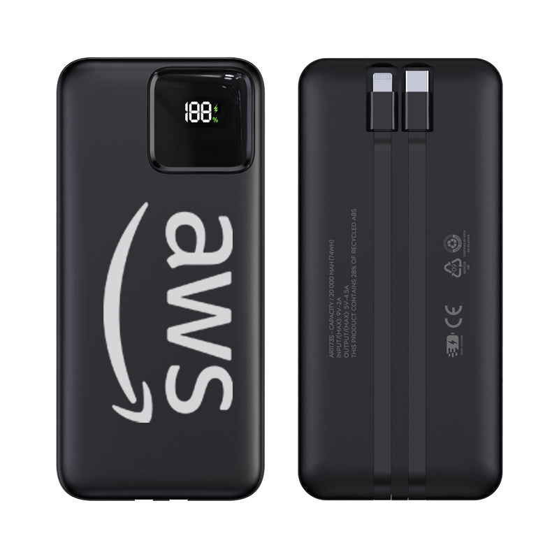 AWS Eco 22.5W Quick Charge Power Bank - 20,000 mAh