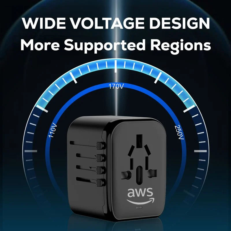 AWS 20W QC and PD Travel Adaptor