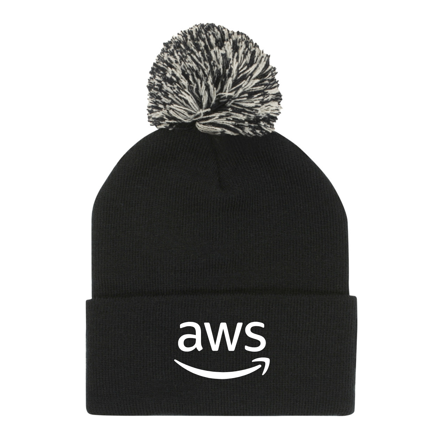 AWS Pom Pom Beanie