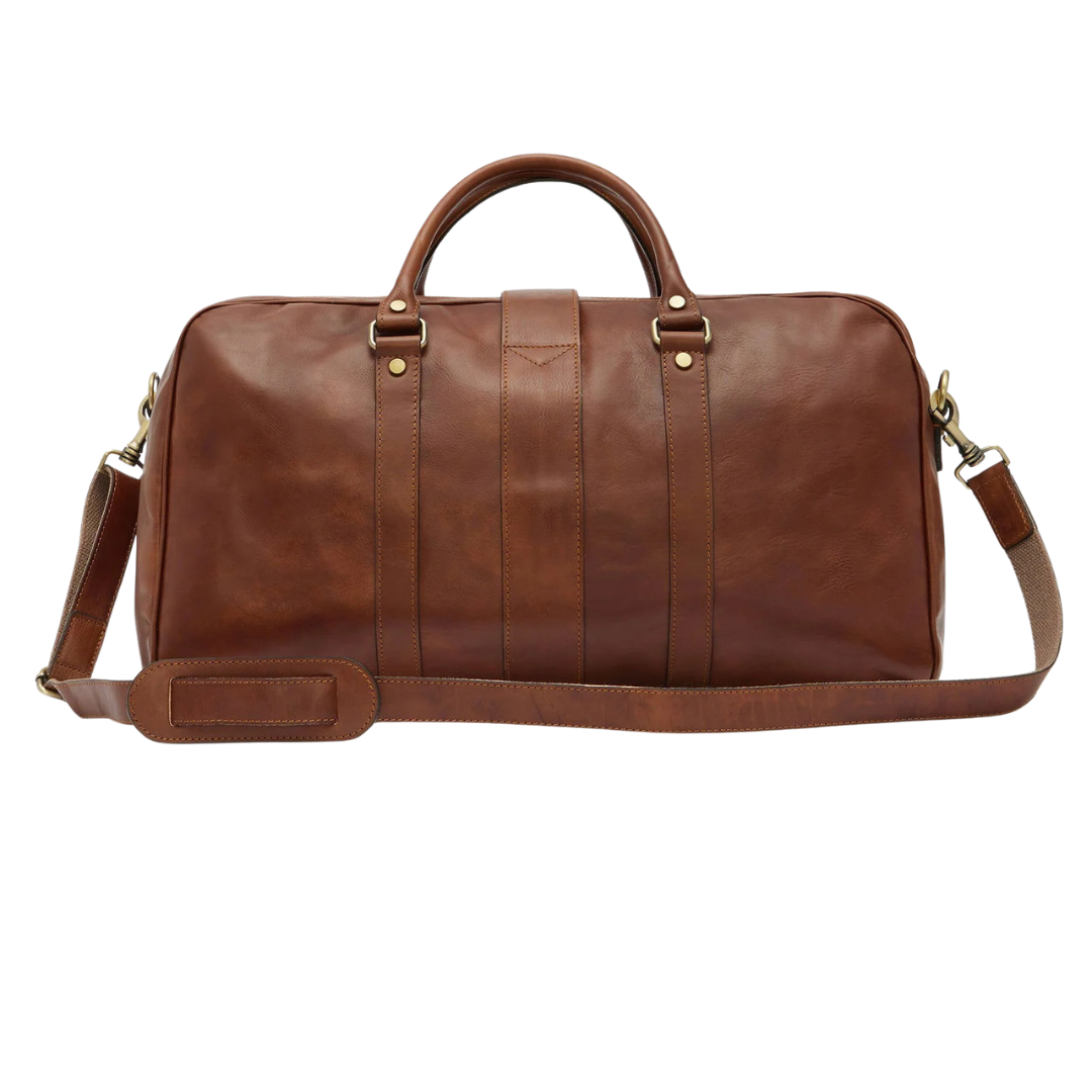 AWS X Republic Of Florence - Amerigo Leather Weekender Bag