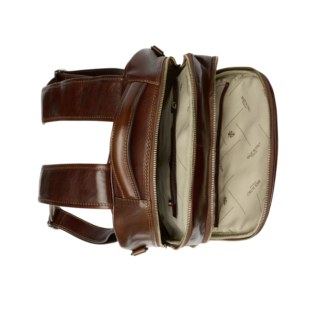 AWS X Republic Of Florence - Belfast Leather Backpack