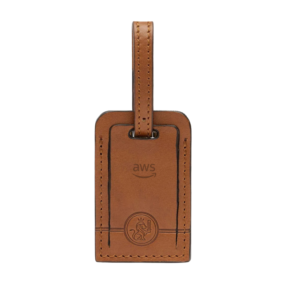 AWS X Republic Of Florence - Leather Travel Tag