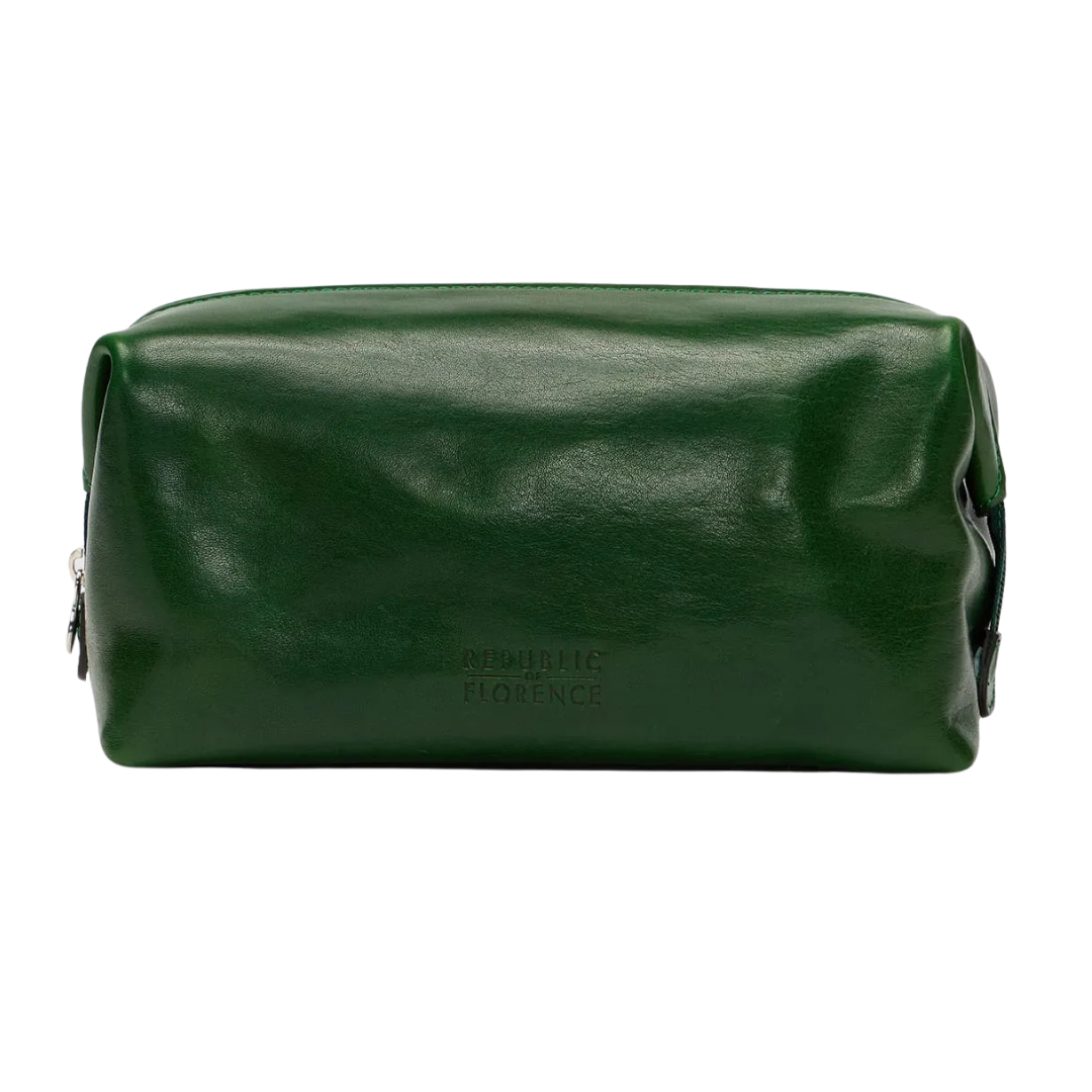 AWS X Republic Of Florence - Grand Dopp Kit - Leather Toiletry Bag
