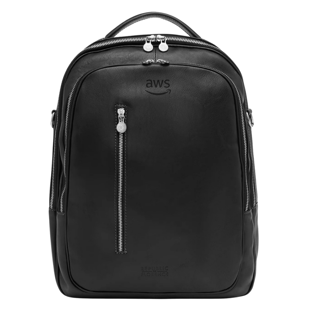 AWS X Republic Of Florence - Belfast Leather Backpack