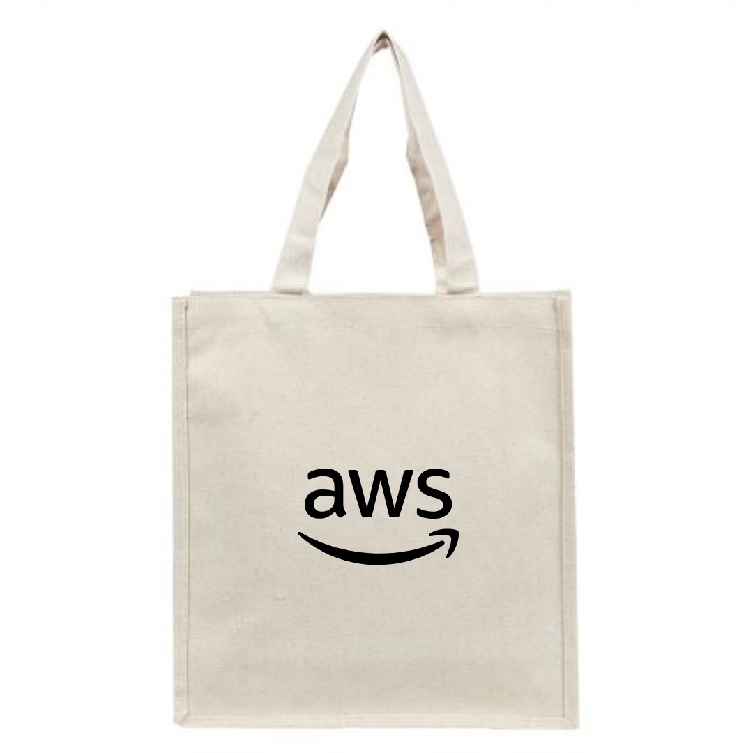 AWS 340gsm Executive Canvas Tote Bag