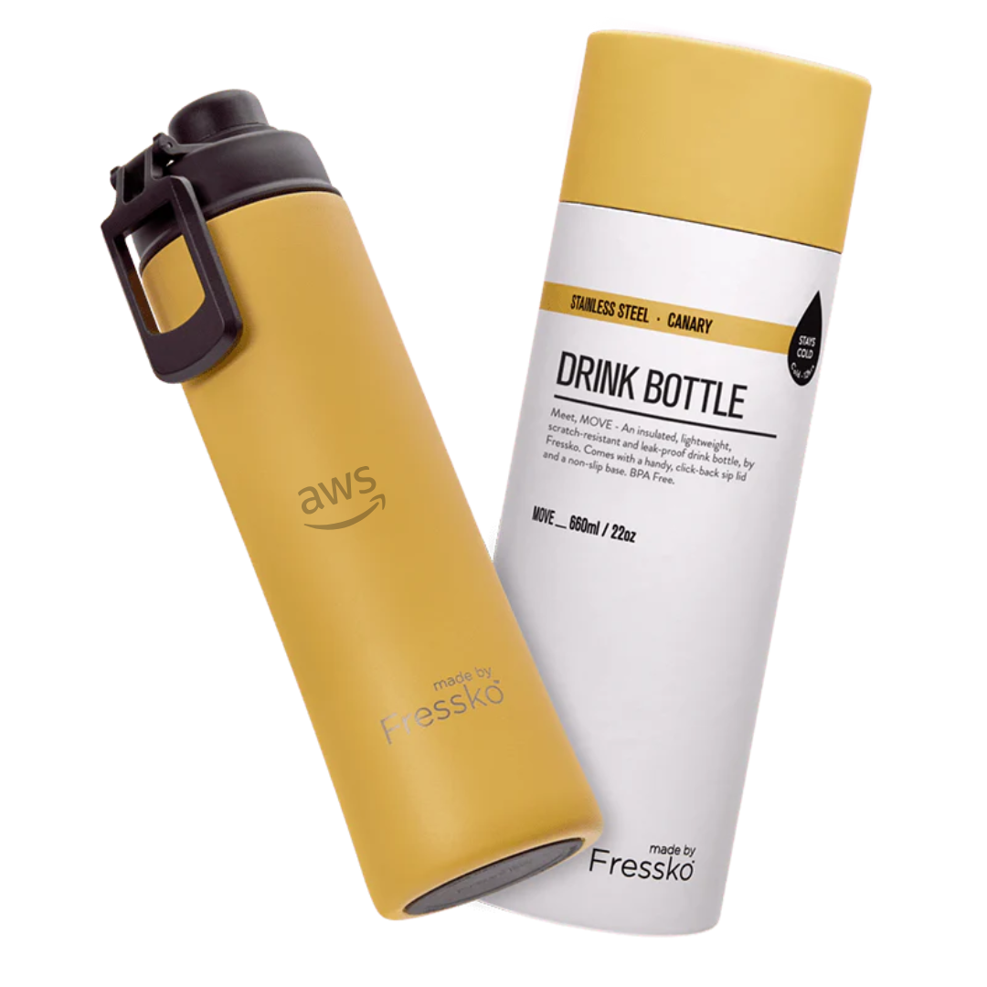 MOVE 660ml Bottle l Insulated Stainless Steel l Made By Fressco