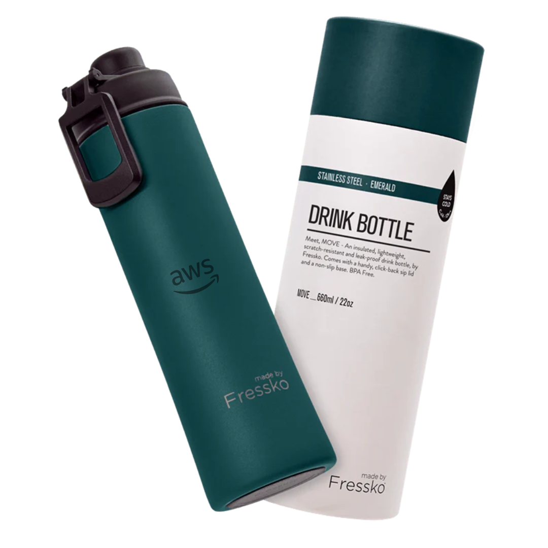 MOVE 660ml Bottle l Insulated Stainless Steel l Made By Fressco