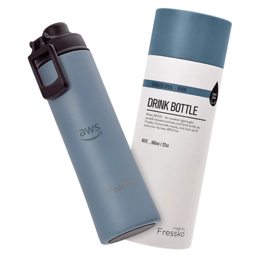 MOVE 660ml Bottle l Insulated Stainless Steel l Made By Fressco