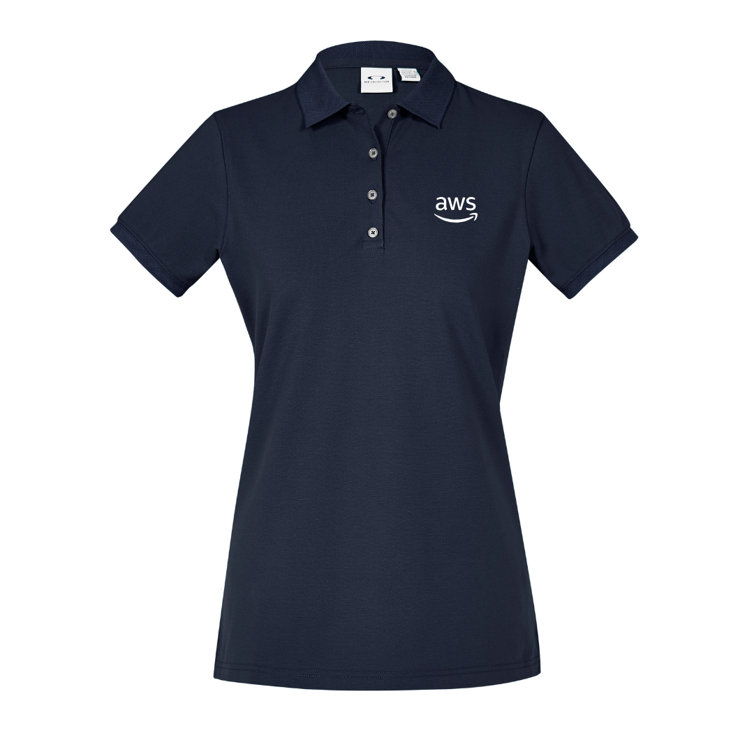 AWS Women's Luxe Polo. A new age polo