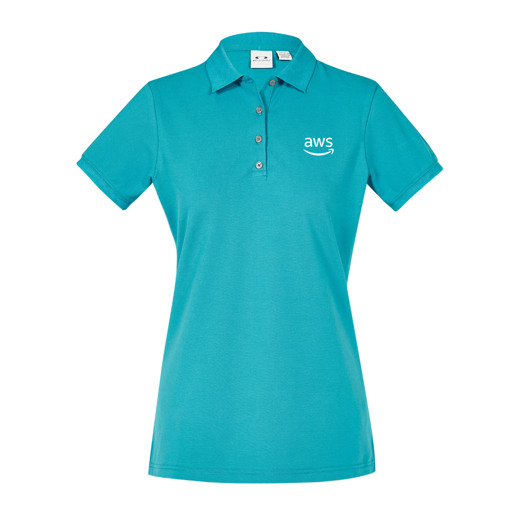 AWS Women's Luxe Polo. A new age polo