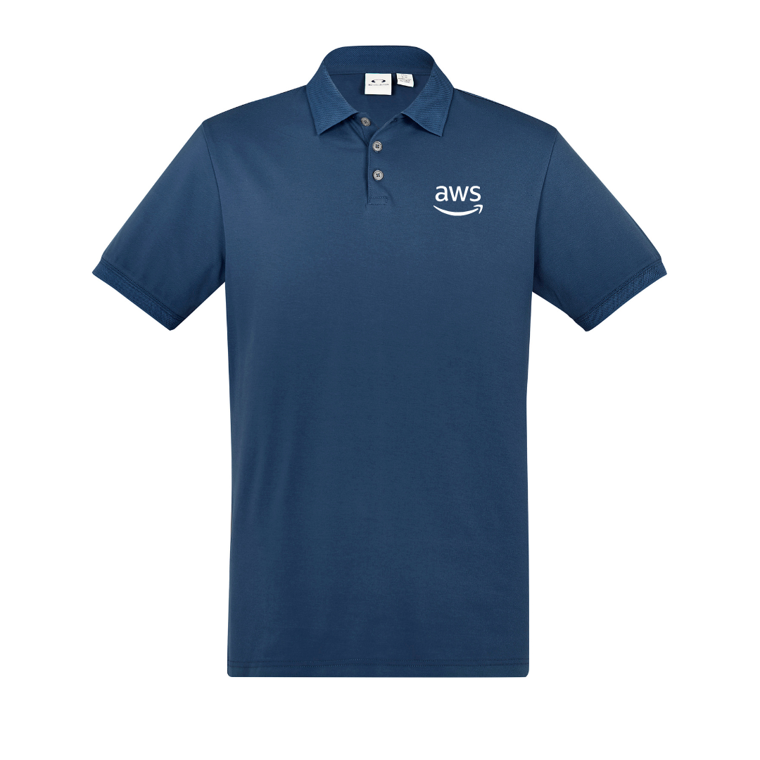 AWS Men's Luxe Polo. A new age polo.