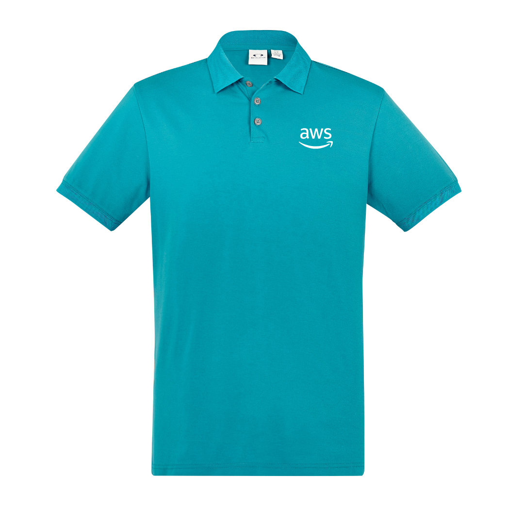 AWS Men's Luxe Polo. A new age polo.