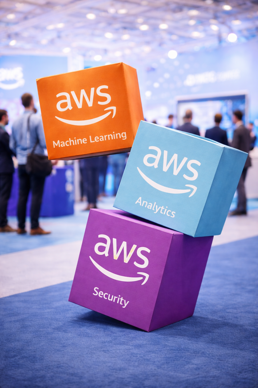AWS Event Stackable Cubes