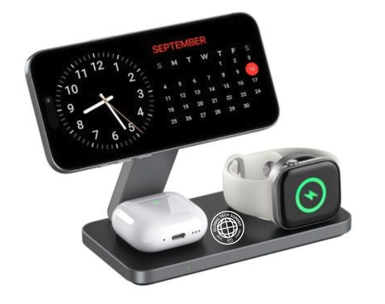 15W 3n1 Magnetic Wireless Charging Station TECHSUMMIT2026