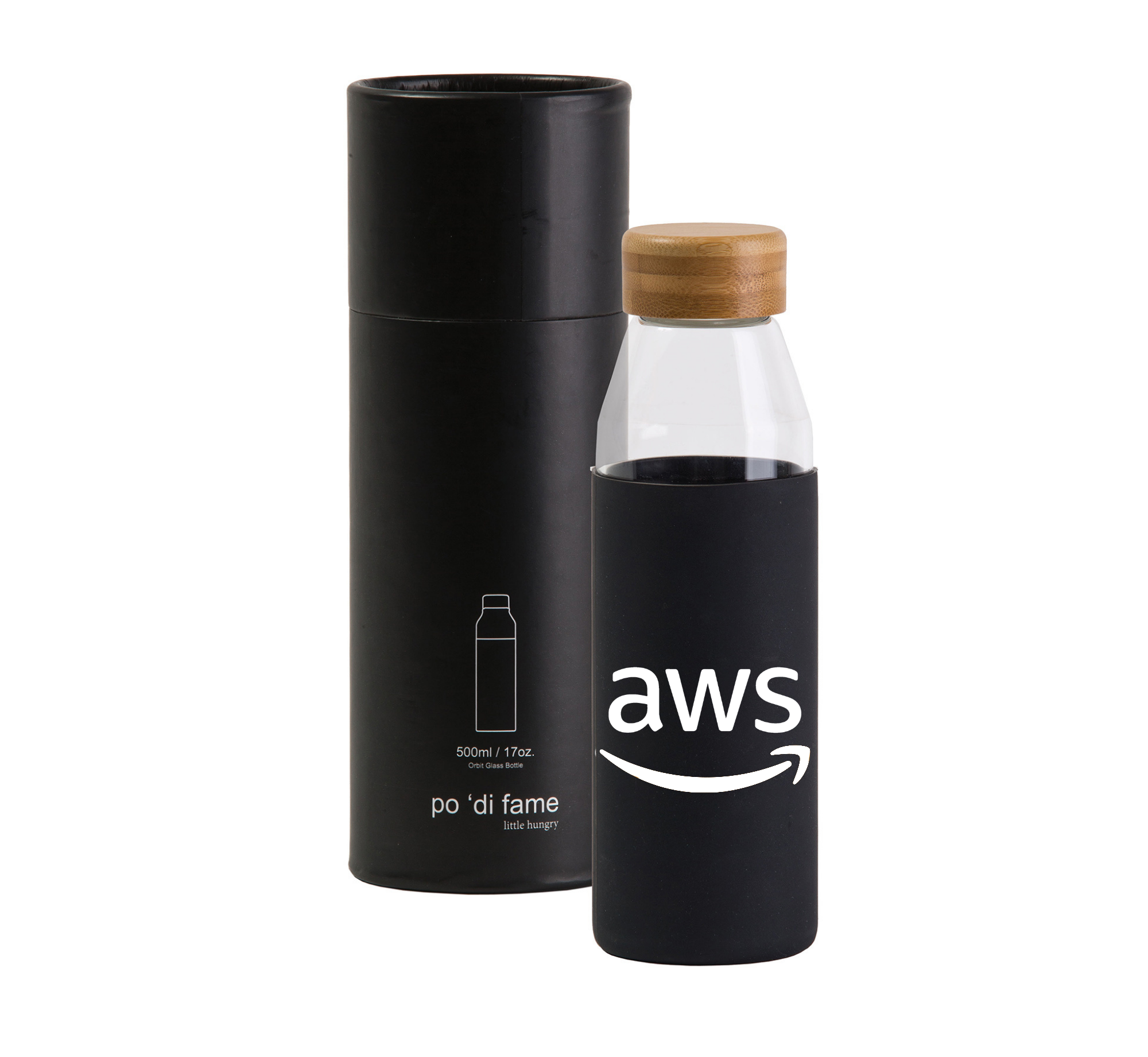 AWS Orbit Glass Bottle