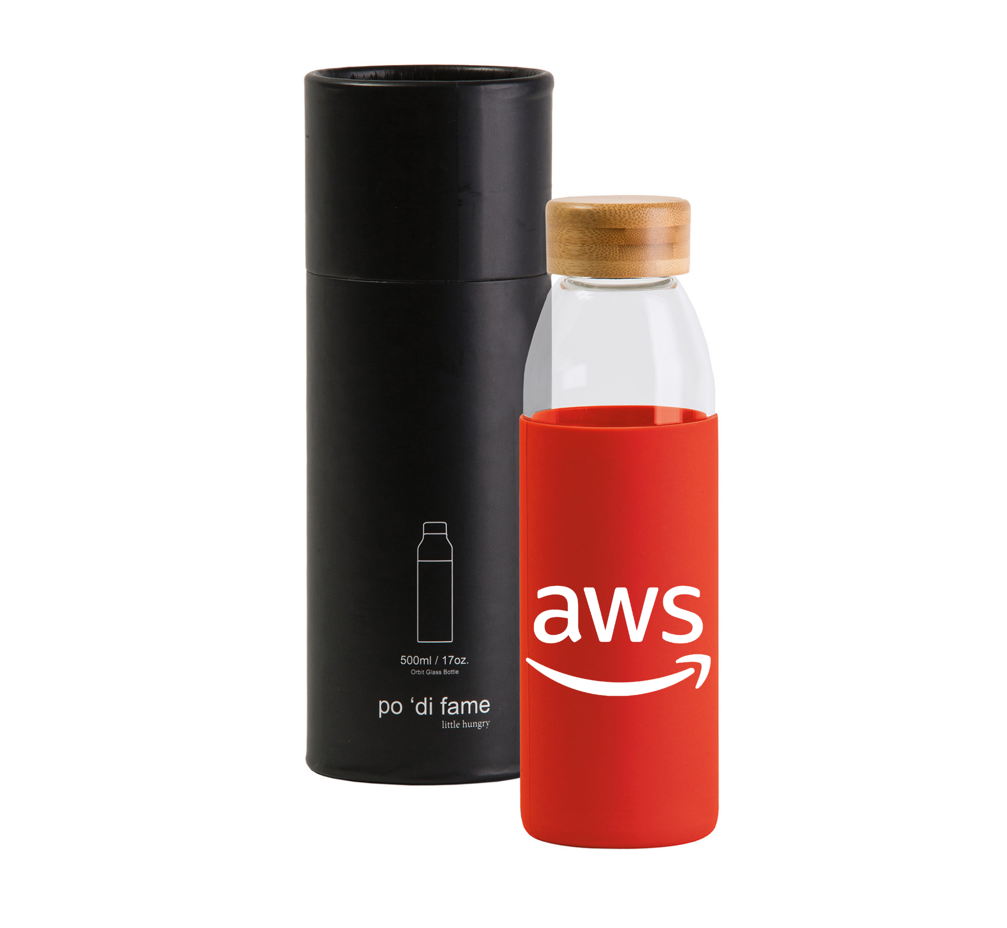 AWS Orbit Glass Bottle