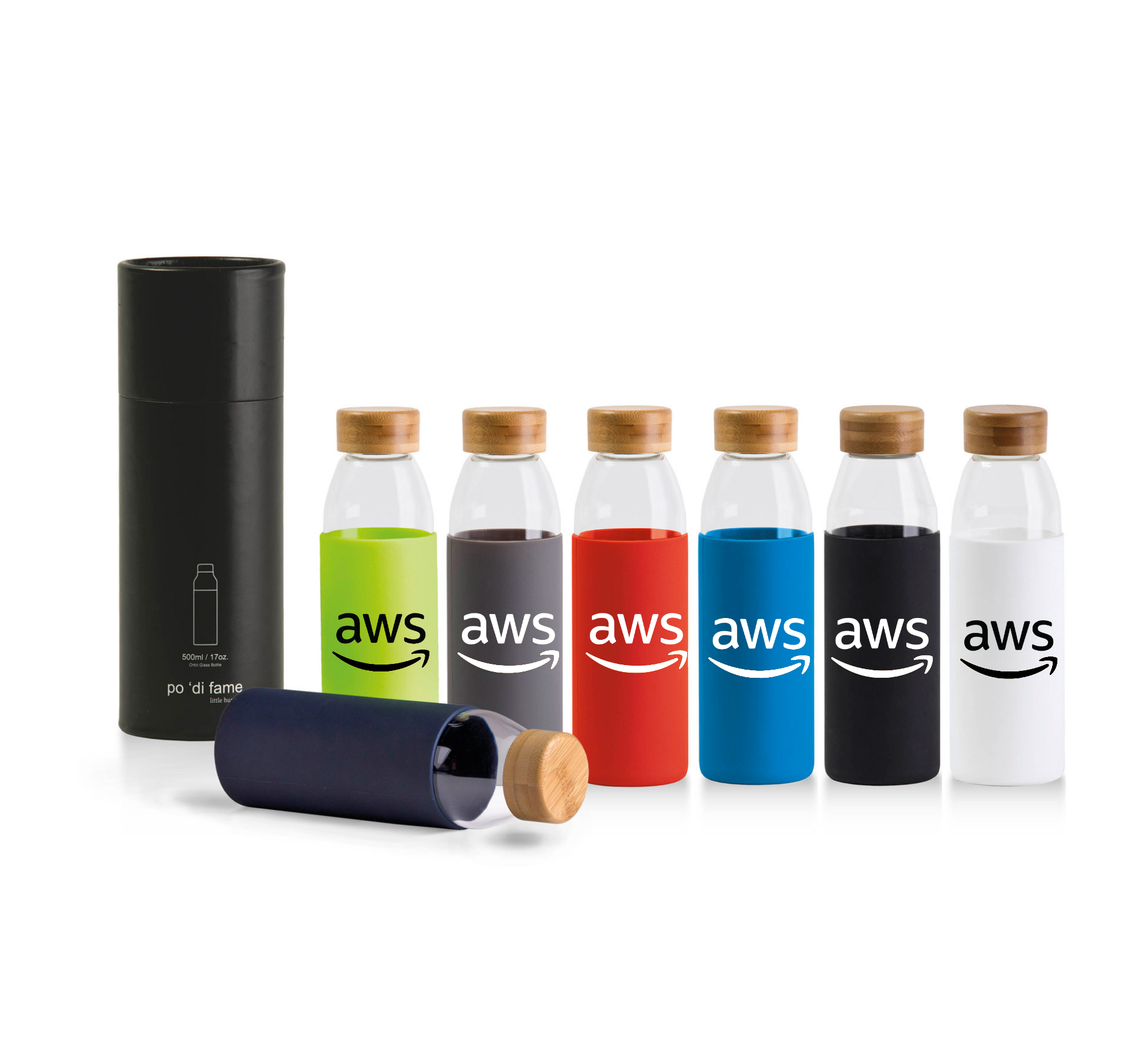 AWS Orbit Glass Bottle