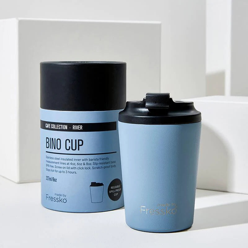 Bino 8oz Re-usable Coffee Cup Made By Fressco.