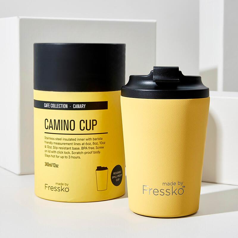 Camino 12oz Re-usable Coffee Cup Made By Fressco.