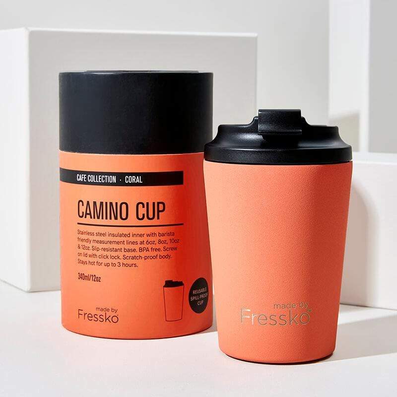 Camino 12oz Re-usable Coffee Cup Made By Fressco.