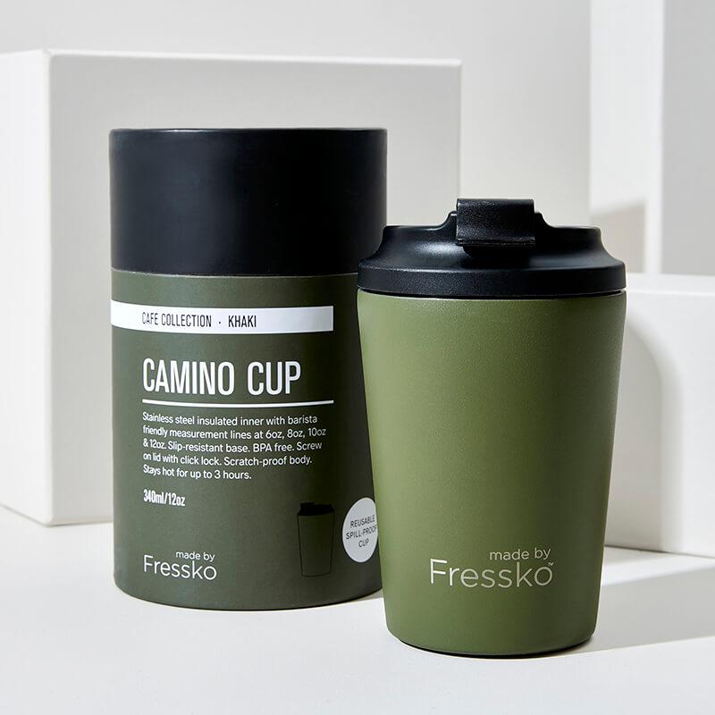 Camino 12oz Re-usable Coffee Cup Made By Fressco.
