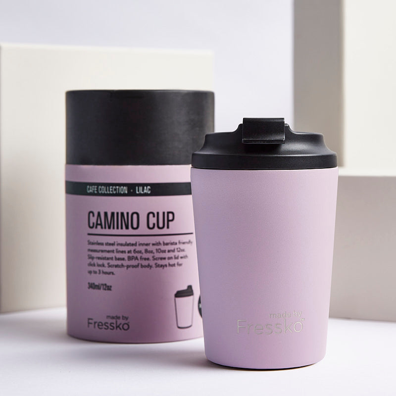 Camino 12oz Re-usable Coffee Cup Made By Fressco.