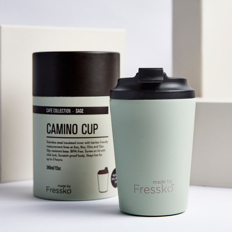 Camino 12oz Re-usable Coffee Cup Made By Fressco.
