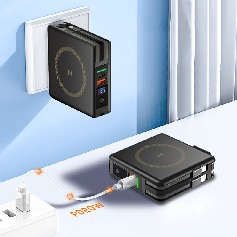 AWS Global Magnetic Travel Charger 10,000 mAh