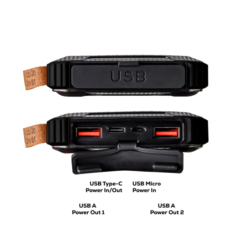 AWS Outback Pro Solar Power Bank - 10,000 mAh