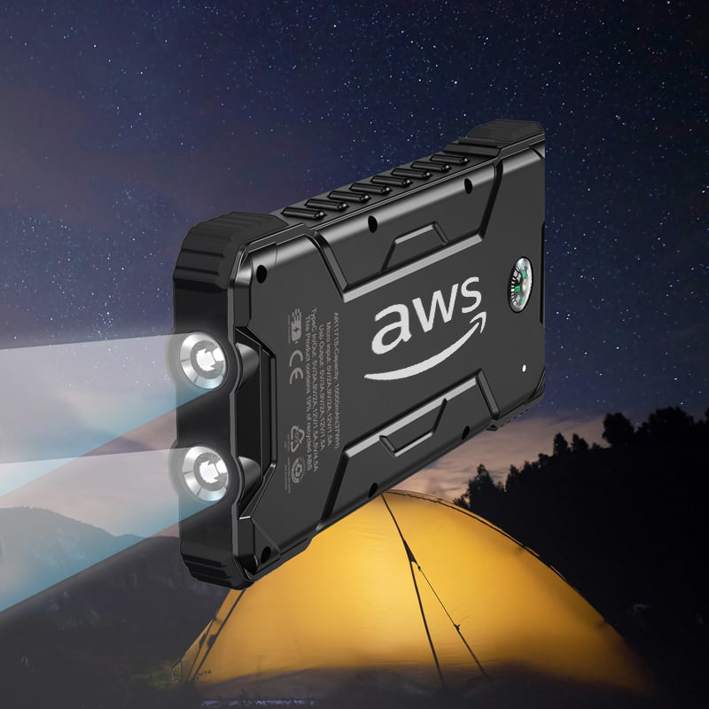 AWS Outback Pro Solar Power Bank - 10,000 mAh