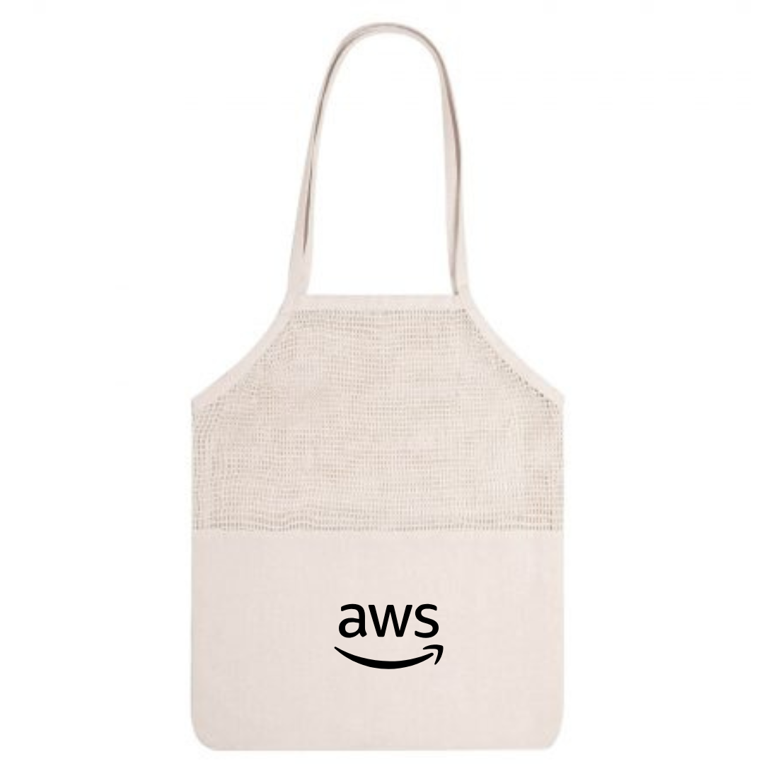 AWS Calico l Mesh Tote