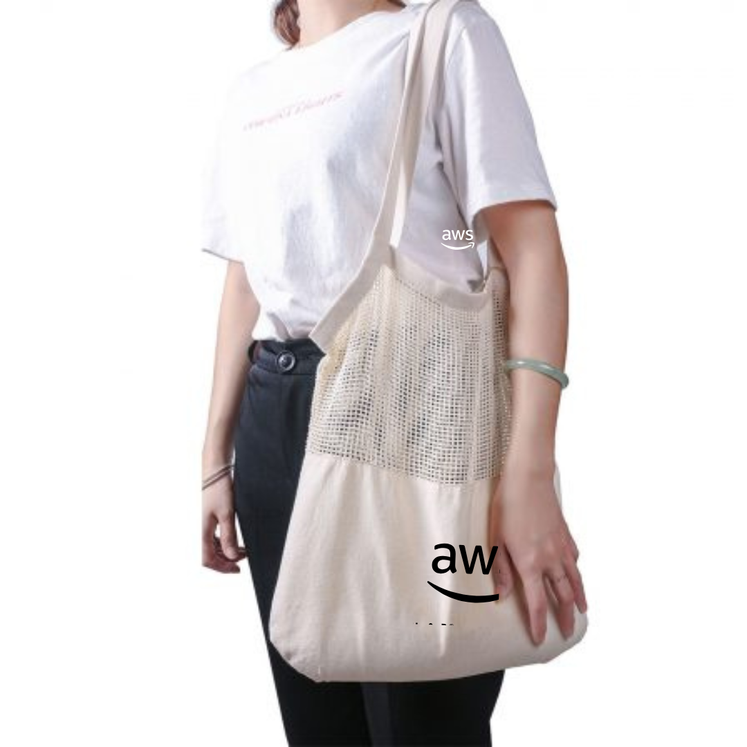 AWS Calico l Mesh Tote