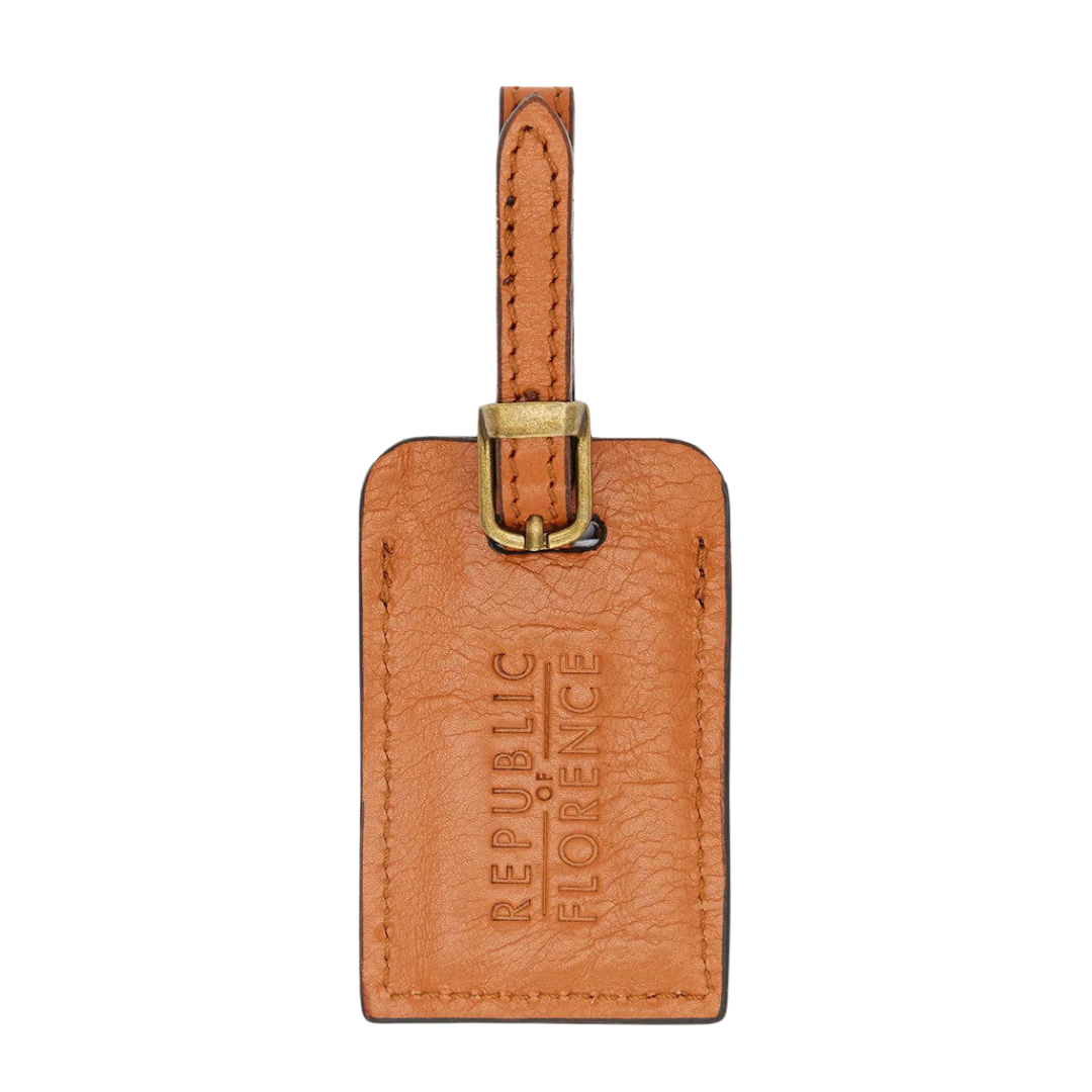 AWS X Republic Of Florence - Leather Travel Tag
