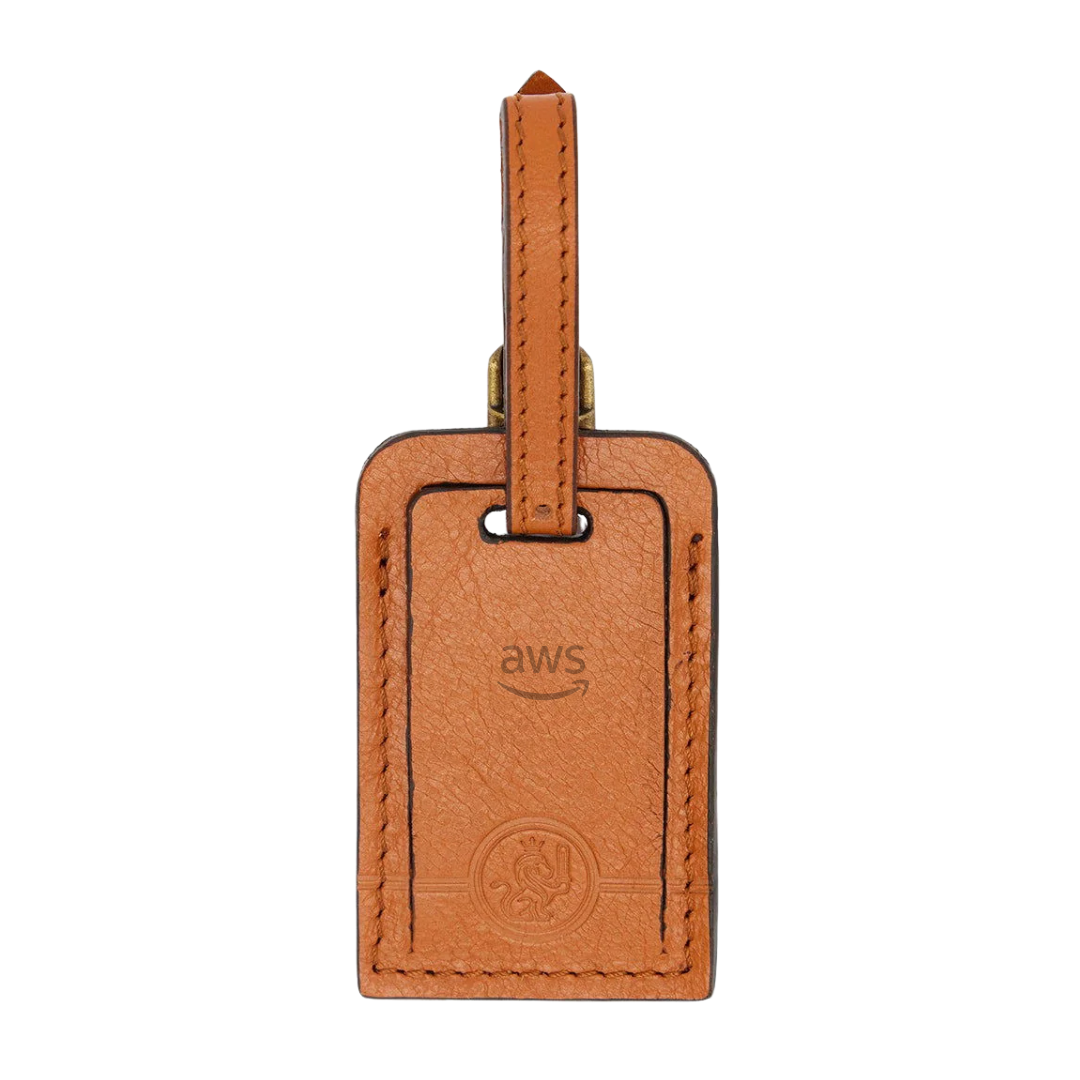 AWS X Republic Of Florence - Leather Travel Tag