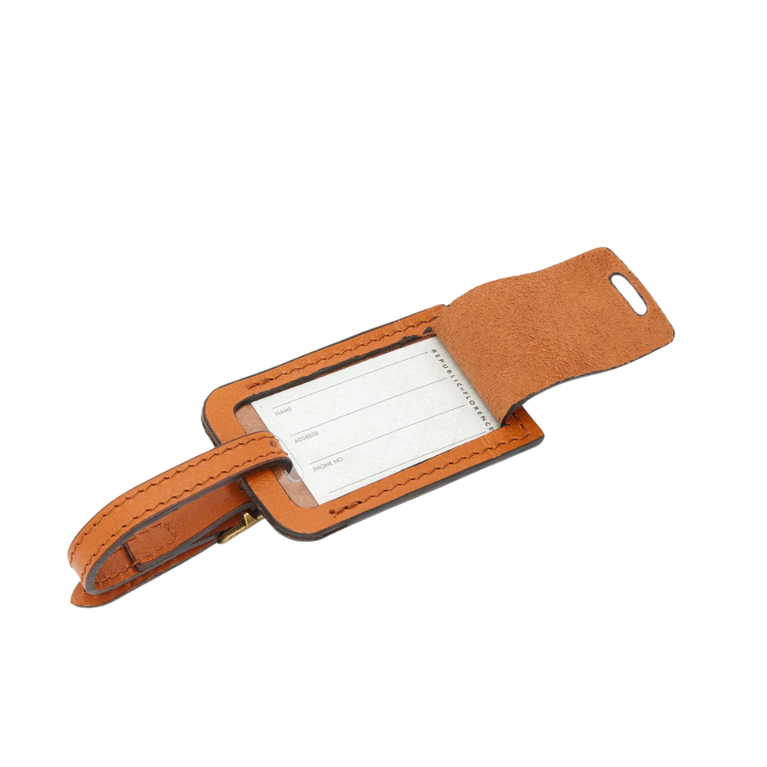 AWS X Republic Of Florence - Leather Travel Tag