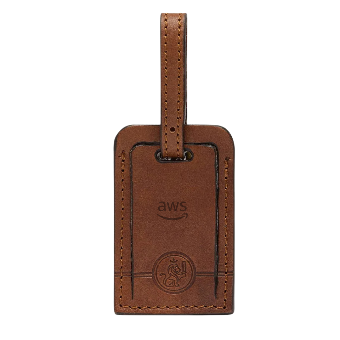 AWS X Republic Of Florence - Leather Travel Tag