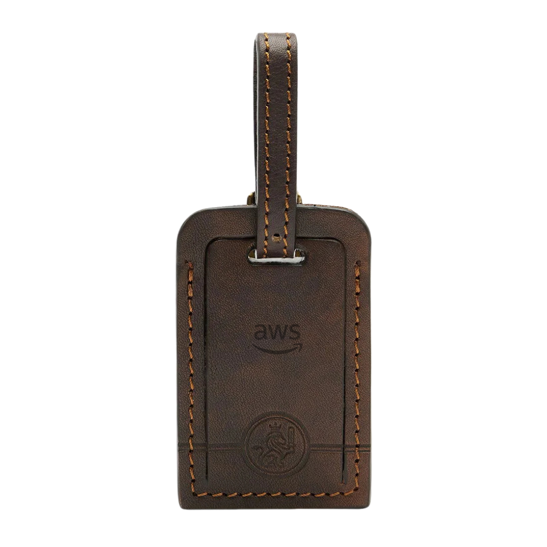 AWS X Republic Of Florence - Leather Travel Tag