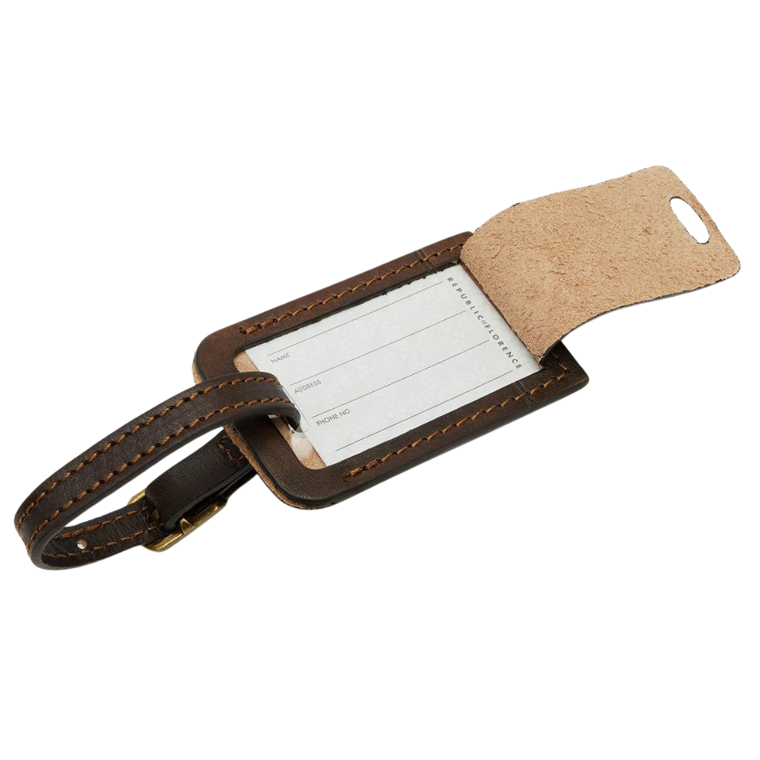 AWS X Republic Of Florence - Leather Travel Tag