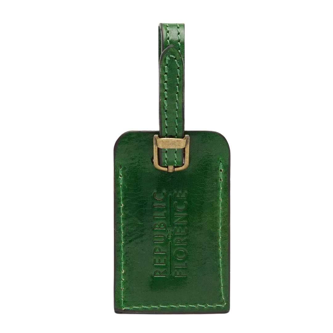 AWS X Republic Of Florence - Leather Travel Tag