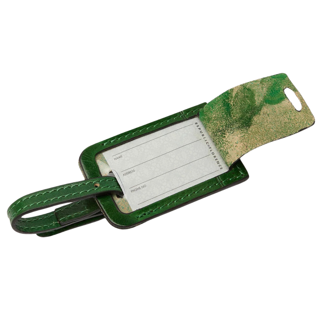 AWS X Republic Of Florence - Leather Travel Tag