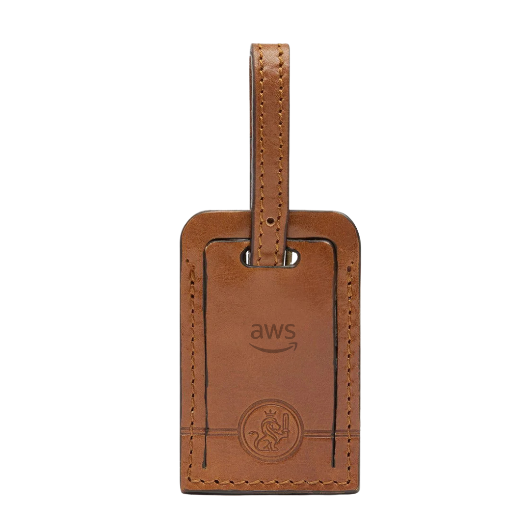 AWS X Republic Of Florence - Leather Travel Tag