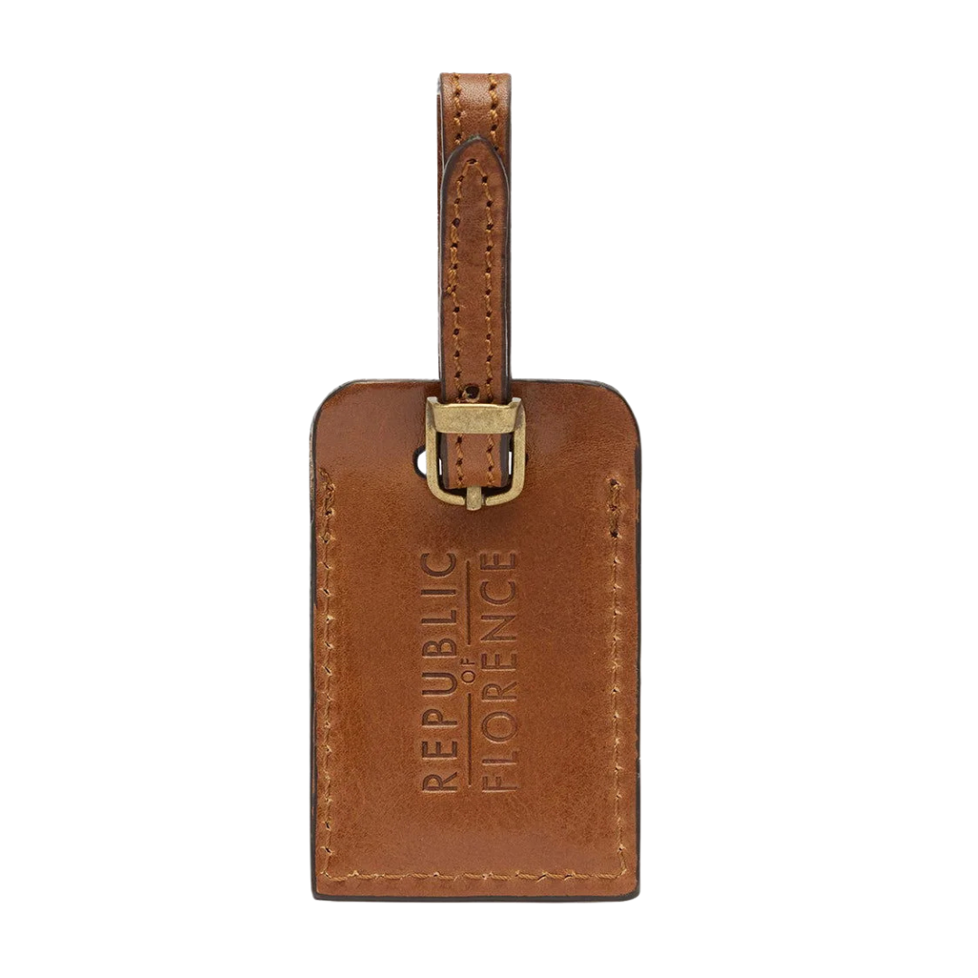 AWS X Republic Of Florence - Leather Travel Tag