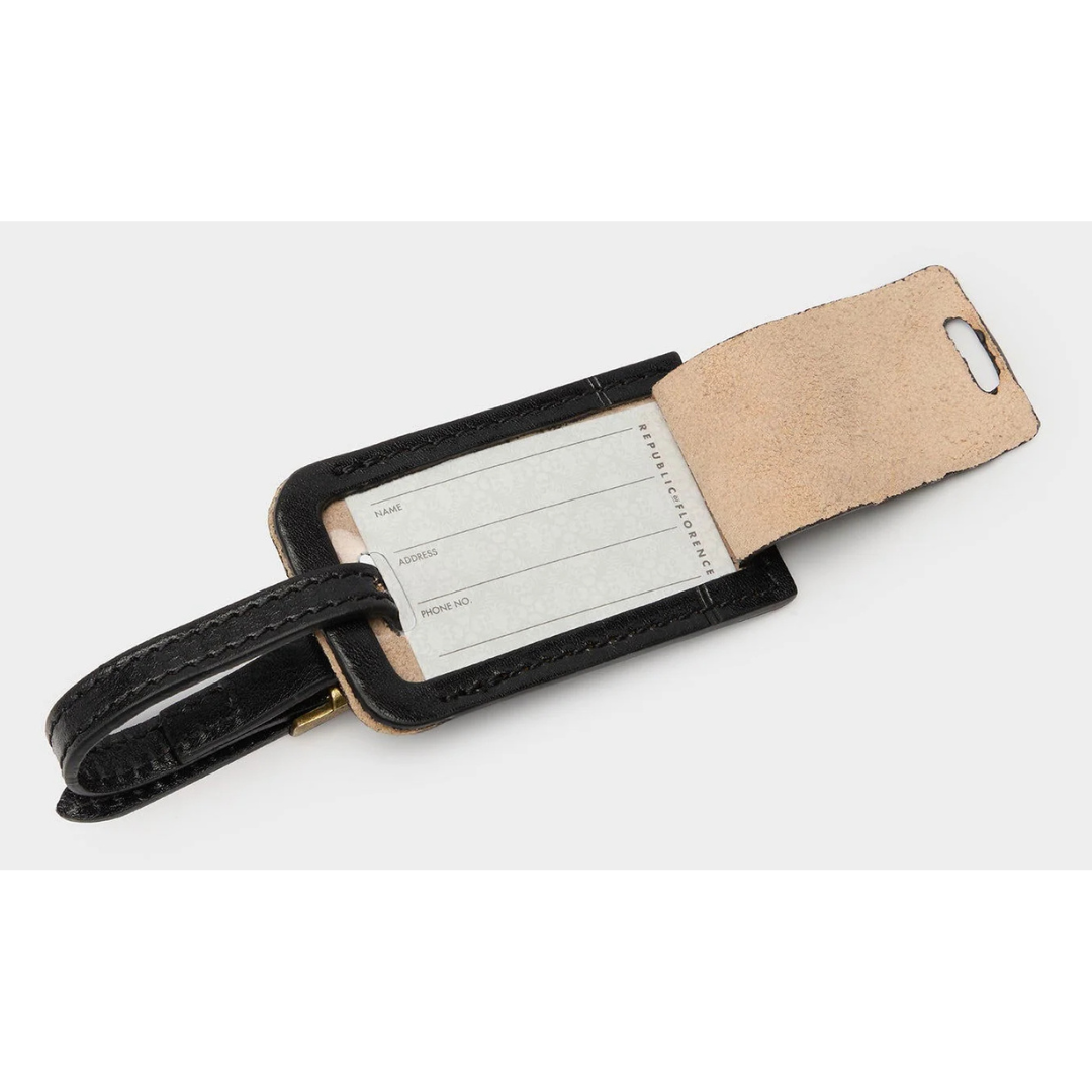 AWS X Republic Of Florence - Leather Travel Tag