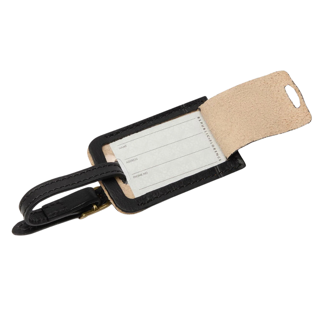 AWS X Republic Of Florence - Leather Travel Tag