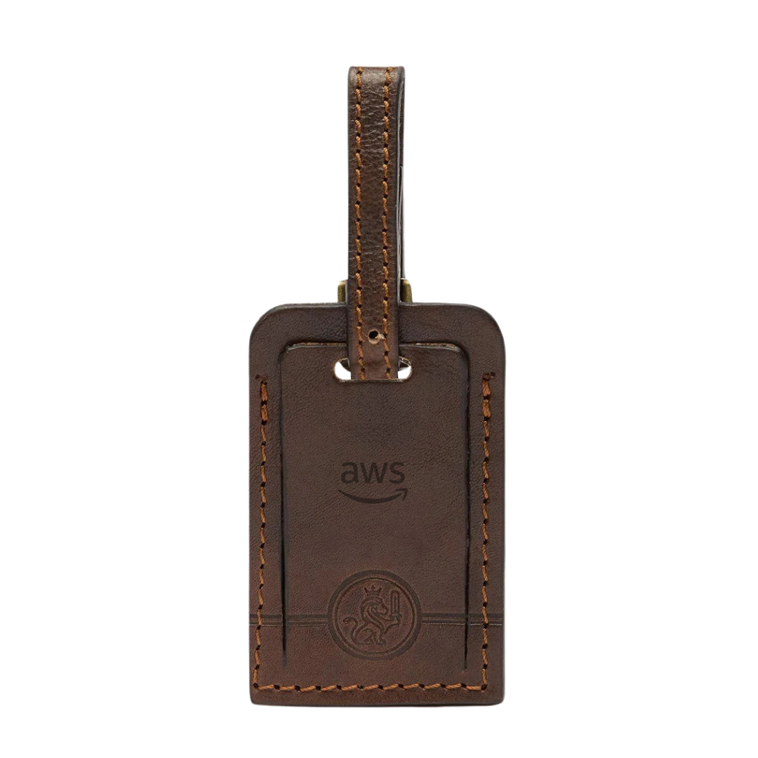 AWS X Republic Of Florence - Leather Travel Tag