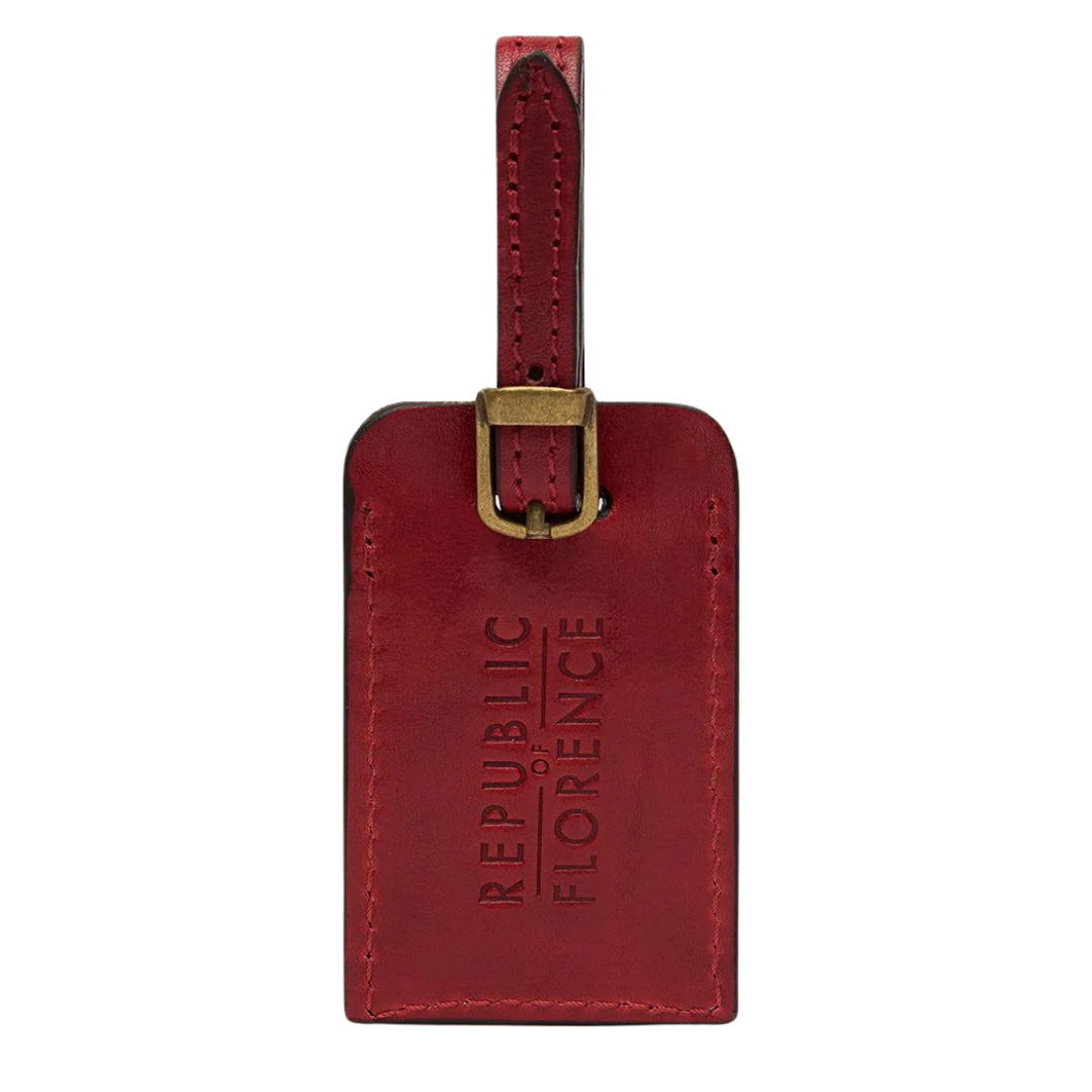 AWS X Republic Of Florence - Leather Travel Tag